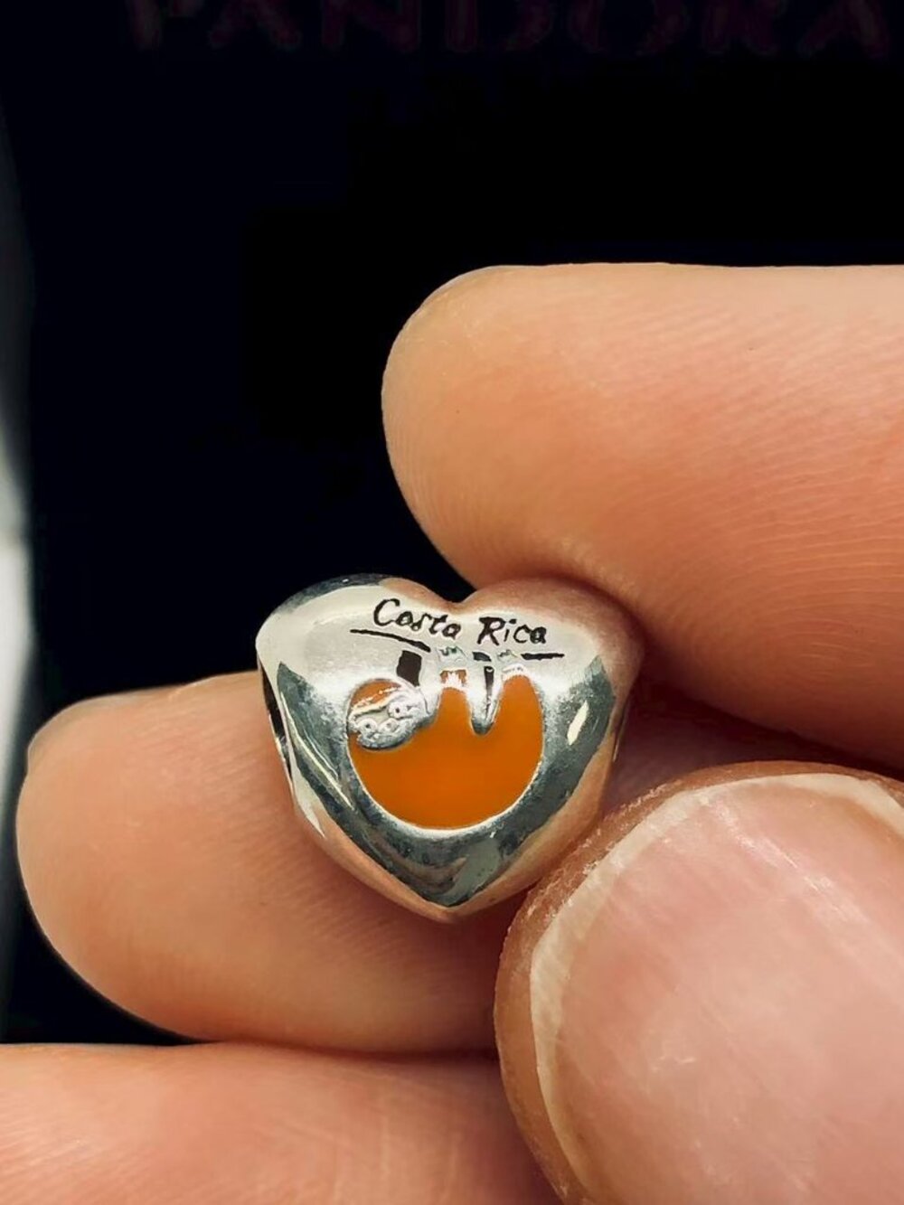 ✨🔥Pandora Costa Rica Island Exclusive Sloth heart Charm